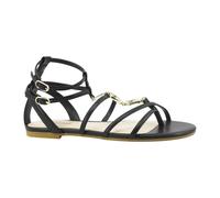 Liu Jo - Sandales Plates - Femme - Chaussures - Noir - Taille: 40 EU