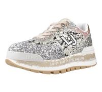 Liu Jo Scarpe Donna Amazing 26 Sneaker Ecopelle/Glitter Black/Silver D25LJ07 BF4047 TX007