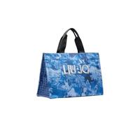 Liu Jo Cabas bleu marine / bleu denim / blanc cassé, Taille One Size