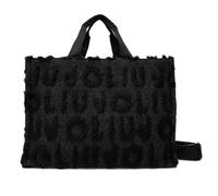 Liu Jo Shopping bag grande misto lana Black