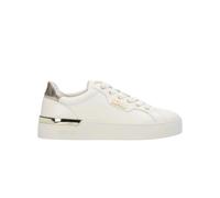 Liu Jo - Silvia 70 Baskets en Cuir Blanc - Femme - Chaussures - Beige - Taille: 35 EU