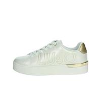 Baskets pour femme Liu.Jo 4A5703EX099 Laminé Blanc ou Or, Blanc, 39 EU