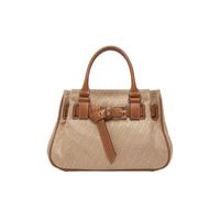 Liu Jo - Small Jacquard Handbag - Femme - Sacs - Beige - Taille: ONE Size