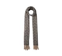 Liu Jo - Stola logo monogram e bordi frange - Femme - Accessoires - Multicolore - Taille: ONE Size