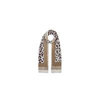Liu Jo Écharpe femme imprimé léopard 2A6041 T4286 100% modal 90x180 cm crème/camel One Size