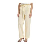 Liu Jo - Straight Pantalons - Femme - Pantalons - Jaune - Taille: 40 FR