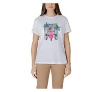 Liu Jo - T-shirt à Manches Courtes - Femme - Tops - Blanc - Taille: 36 FR
