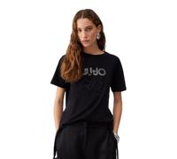 Liu Jo T-shirt avec pierres précieuses appliquées, multicolore, XL