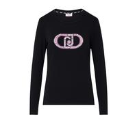 Liu Jo - T-shirt Basica M/L ECS - Femme - Tops - Noir - Taille: 44 FR