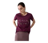 Liu Jo - T-shirt ECS Basica M/C - Femme - Tops - Violet - Taille: 36 FR