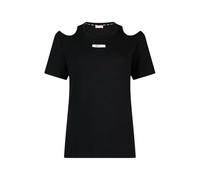 Liu Jo, Femme, Tops, Noir, Taille: 42 FR Haut à découpes