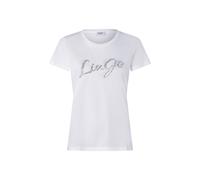 Liu Jo T-shirt noir / argent / blanc, Taille L