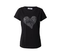 Liu Jo T-shirt noir / argent, Taille S