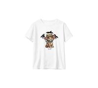 Liu Jo T-shirt pour femme Art VA6170 JS003, B.co/Small Leopard, M