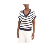 Liu Jo - T-shirt rayé - Femme - Blouses et Chemises - Beige - Taille: 40 FR