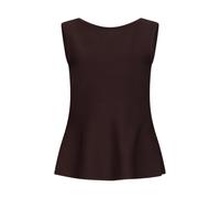 Liu Jo - Top avec détail découpé - Femme - Tops - Brun - Taille: 42 FR