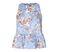 Liu Jo - Top en popeline avec - Femme - Blouses et Chemises - Bleu - Taille: 40 FR
