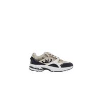 Liu Jo Trixie 01 Baskets pour femme Noir/corde, Noir, or, multicolore, 40 EU