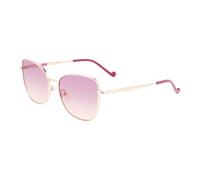 Liu Jo, unisex, Accessoires, Rose, Taille: 52 MM Lunettes de Soleil Junior Or Rose