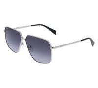 Liu Jo Unisex Liu Jo LJ162S 040 Lunettes de soleil Métal Argent Pilote Normale