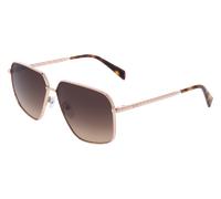 Liu Jo Unisex Liu Jo LJ162S 770 Lunettes de soleil Métal Or Pilote Normale
