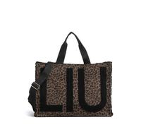 Liu Jo Urban Bohemian L Cabas marron, fausse fourrure,polyester, femme