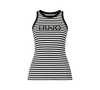 Liu Jo VA6102J3908 Débardeur en jersey, noir/blanc, X-Small