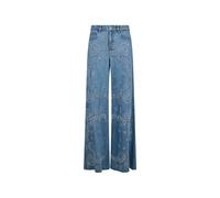 Liu Jo - Wide Jeans - Femme - Jeans - Bleu - Taille: W30