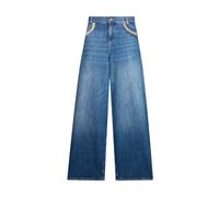 Liu Jo - Wide Jeans - Femme - Jeans - Bleu - Taille: W30
