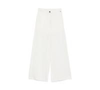 Liu Jo - Wide Pantalons - Femme - Pantalons - Blanc - Taille: 36 FR