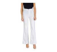Liu Jo - Wide Pantalons - Femme - Pantalons - Blanc - Taille: W25