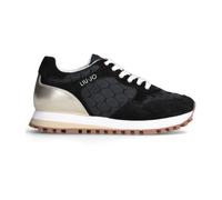 Liu Jo - Wonder Baskets en Cuir Noir - Femme - Chaussures - Noir - Taille: 36 EU