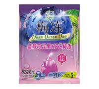 Liu Liu Prune gelée de prune (myrtille et kiwi sans concentré) 200 g