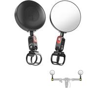 liu wei Rétroviseur gauche pour vélos électriques, scooter électrique, rétroviseur rotatif à 360°, compatible avec Xiaomi et Segway tous les modèles de base, convient à la plupart des scooters et