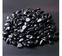 LIUBI Perles de Verre, Cristaux, copeaux, minerai de Quartz, minéraux, guérison Reiki, agates roulées, spécimen, décoration d'aquarium