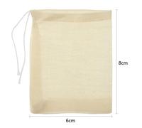 LIUBI Sachets de thé en Gaze de Coton jetables, vides, avec Ficelle, pour infuseur à épices, 20 pièces/lot