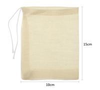 LIUBI Sachets de thé en Gaze de Coton jetables, vides, avec Ficelle, pour infuseur à épices, 20 pièces/lot