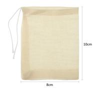 LIUBI Sachets de thé en Gaze de Coton jetables, vides, avec Ficelle, pour infuseur à épices, 20 pièces/lot