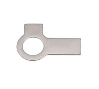 LIUCH 2-20 pièces M3 M4 M5 GB855 Rondelles à languette avec deux languettes Rondelle de verrouillage en acier inoxydable 304 avec double aile(304 Stainless Steel,M16 10pcs)