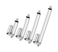 LIUCH Actionneur linéaire 1000N 12V 24V, 50mm 350mm 700mm 1000mm, adapté au lit médical électrique, aux fenêtres et portes de véhicules et de navires.(100N90mm,STROKE 400MM_12V)