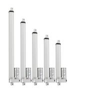 LIUCH Actionneur linéaire 36 V personnalisable, course de 150 mm, 300 mm, 500 mm, 800 mm, 1000 mm, moteur électrique à entraînement linéaire 1000 N, vitesse de 90 mm/s(Stroke 250mm,36V 500N 20mm s)