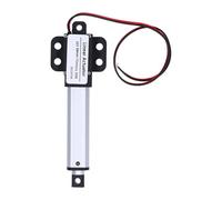 LIUCH Actionneur linéaire 50 mm 12 V CC, interrupteur de fin de course interne à faible bruit, mini moteur électrique for l'industrie automobile(15mm per S 50N)