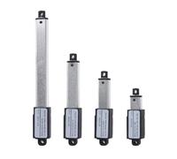 LIUCH Actionneur linéaire micro 6 V, 12 V, 24 V CC, moteur CC, course 30/50/75 mm, 100 mm, 150 mm, force 180 N, personnalisé(6V 60N 15MM S_50MM STROKE)
