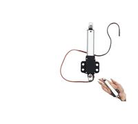 LIUCH Actionneur linéaire, mini vérin électrique, tige de poussée, DC12V 6.4-188N, micro moteur de poussée linéaire, automatisation à distance, mini ascenseur(9.5mm Per Second 96N,12V-200mm Stroke)