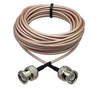 LIUCH Câble BNC mâle vers BNC mâle, connecteur droit RG316 RF, câble de raccordement en queue de cochon, 4 pouces à 10 m(2FT (60CM))