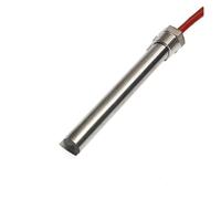 LIUCH Cartouche chauffante électrique à filetage DN15/21 mm for eau, 15 x 100-600, 220 V, élément chauffant en acier inoxydable, personnalisation possible, 1 pièce(DN15 15x450mm 1700W)
