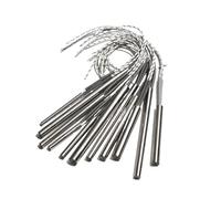 LIUCH Cartouche chauffante tubulaire 316SUS 6-10 mm 50-60 220 V, résistance de chauffage 160 W/170 W/180 W/190 W/200 W, 5 pièces(220V 170W 6x70mm)