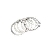 LIUCH Circlips M5-M150 for arbre de type A, anneau de retenue d'arbre, anneau élastique extérieur, ressort de serrage en acier inoxydable 304(M72-(1pcs))