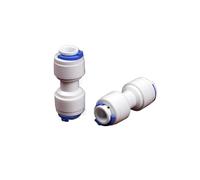 LIUCH Connecteur à raccord Rapide Pom for Tube Droit de qualité Alimentaire, 1/4 ", 6.35mm diamètre extérieur, for Filtre Eau RO d'aquarium, système d'osmose Inverse