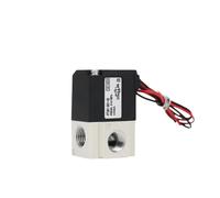 LIUCH Électrovanne à 3 ports série VT307, à commande directe, type à clapet, VT307-5G1-01, vide, VT307V-5G1-01(Brown)